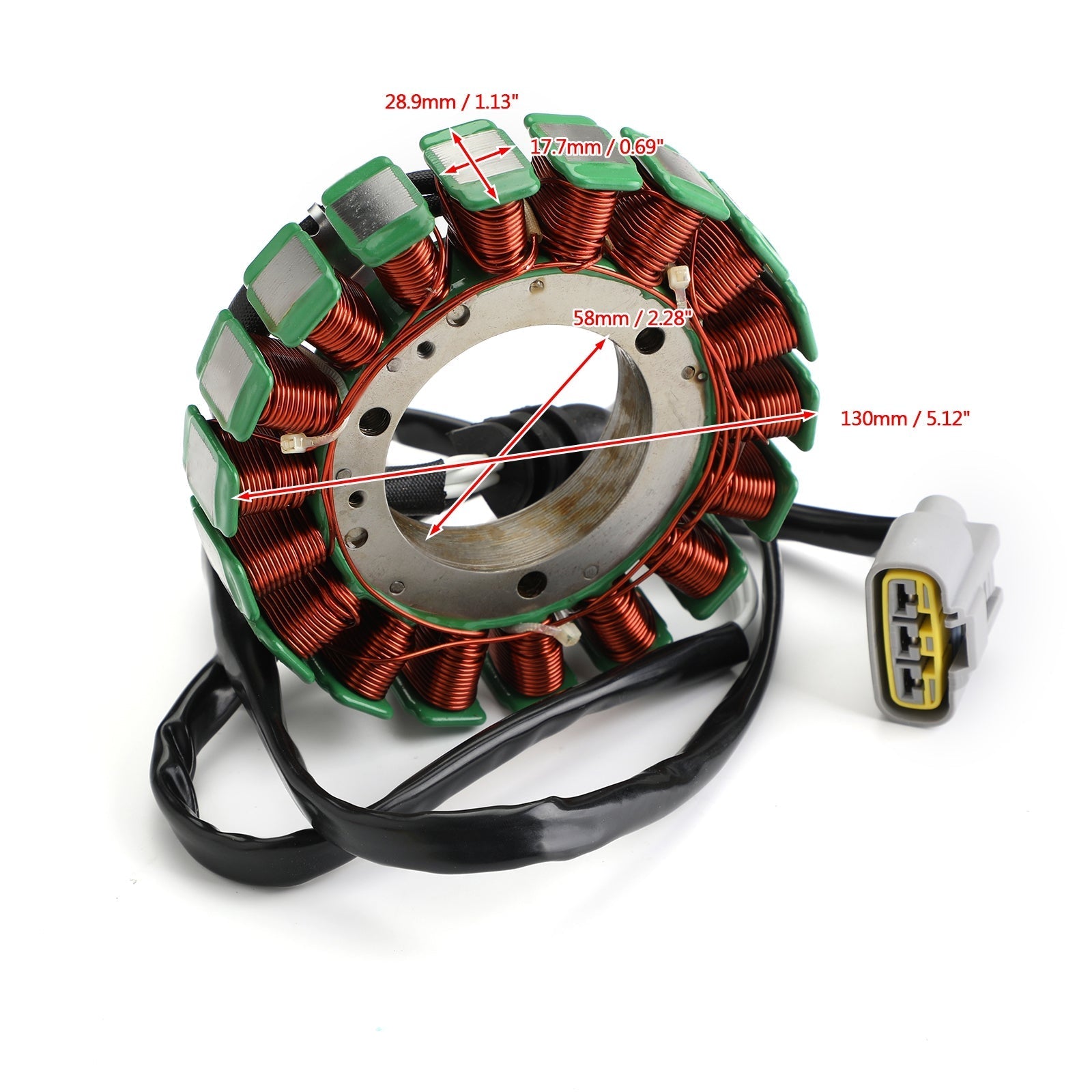 Magneto Statore Per Yamaha XTZ1200 Super Tenere 1200 10-17 Sostituisci 23P-81410-00-00 Generico