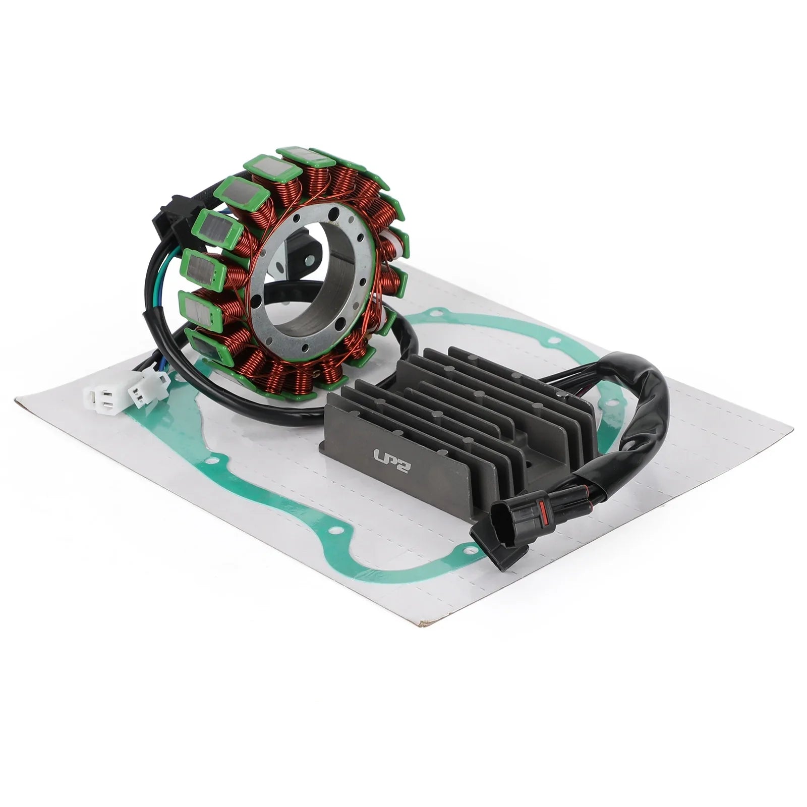 Magneto tuljava stator + regulator napetosti + tesnilo za Suzuki VL 1500 Introuder, Boulevard C90 2005 - 2009 generično