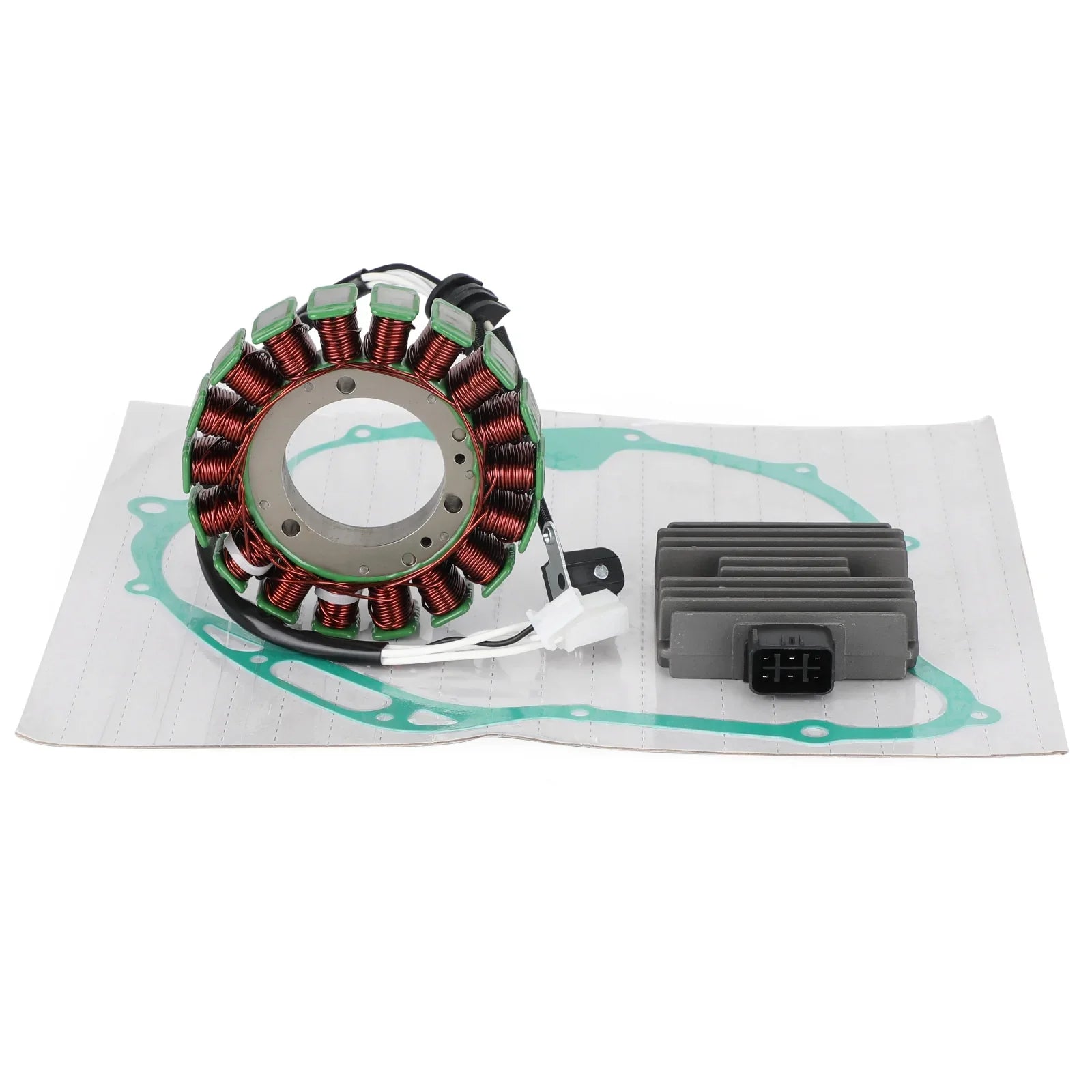Stator + spanningsgelijkrichter + pakking voor Yamaha XVS1100 V-Star Classic Custom 2003 generiek