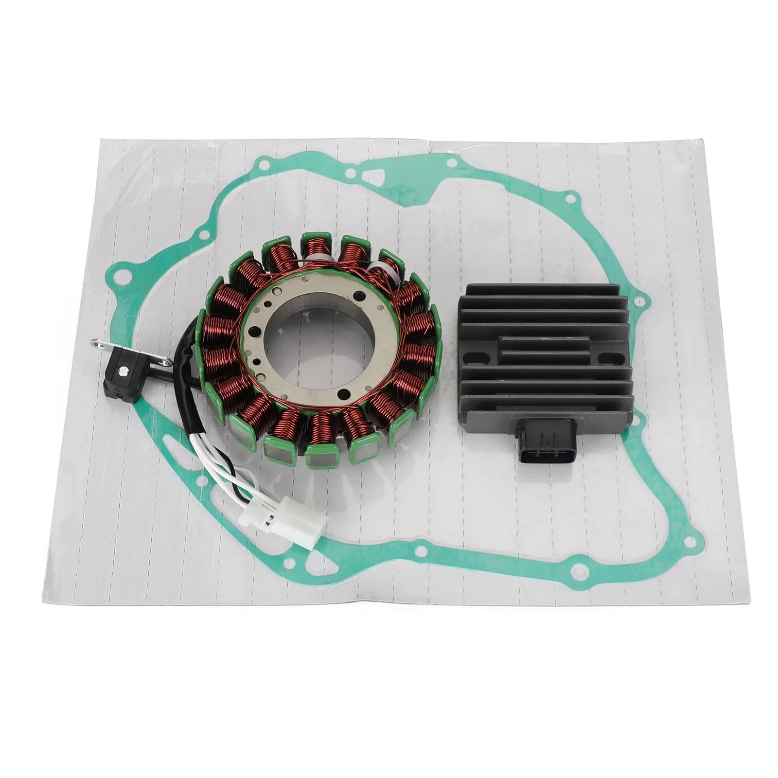 Stator + spanningsgelijkrichter + pakking voor Yamaha XVS1100 V-Star Classic Custom 2003 generiek