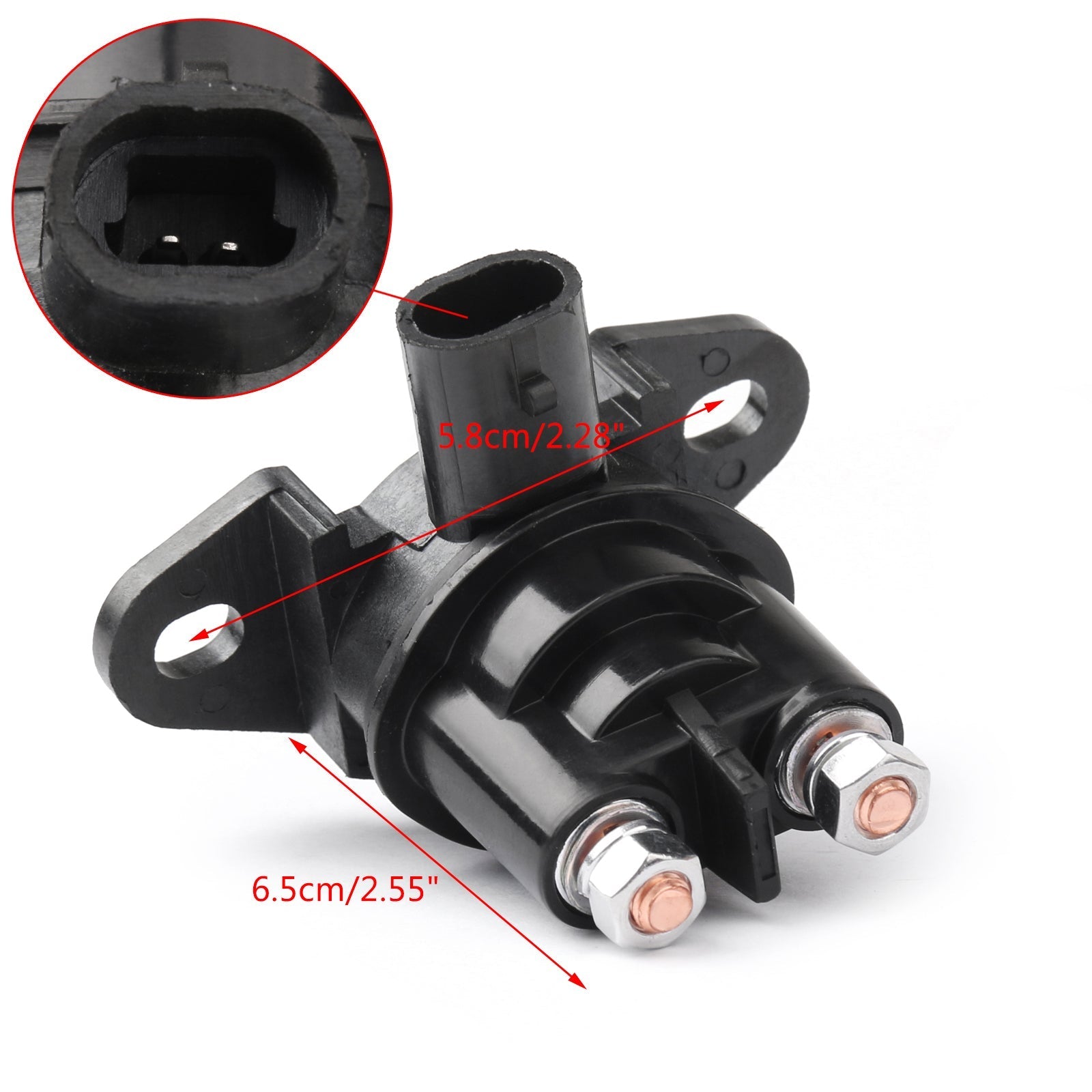 Solénoïde de démarreur de relais pour Sea-Doo 278001376 et 278002347 Explorer GTI GSX GTS Generic