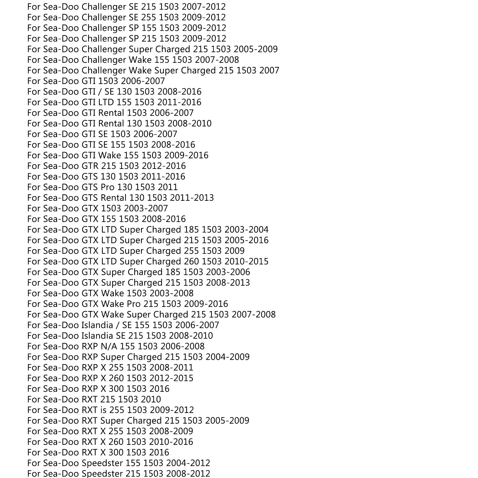 Solénoïde de démarreur de relais pour Sea-Doo 278001376 et 278002347 Explorer GTI GSX GTS Generic
