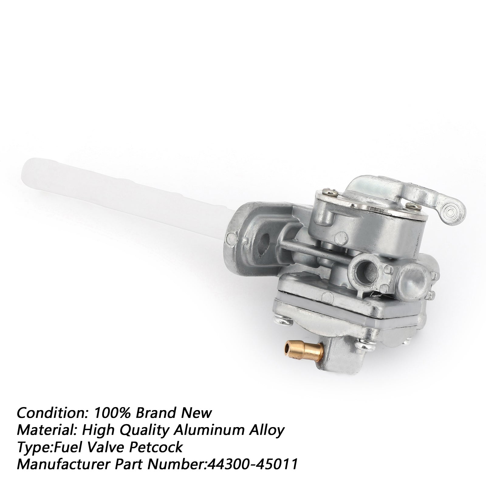 Petcock 44300-45011 Bensiinipolttoaineventtiili Suzuki GS300 GS450 GS550 GS650 Genericille