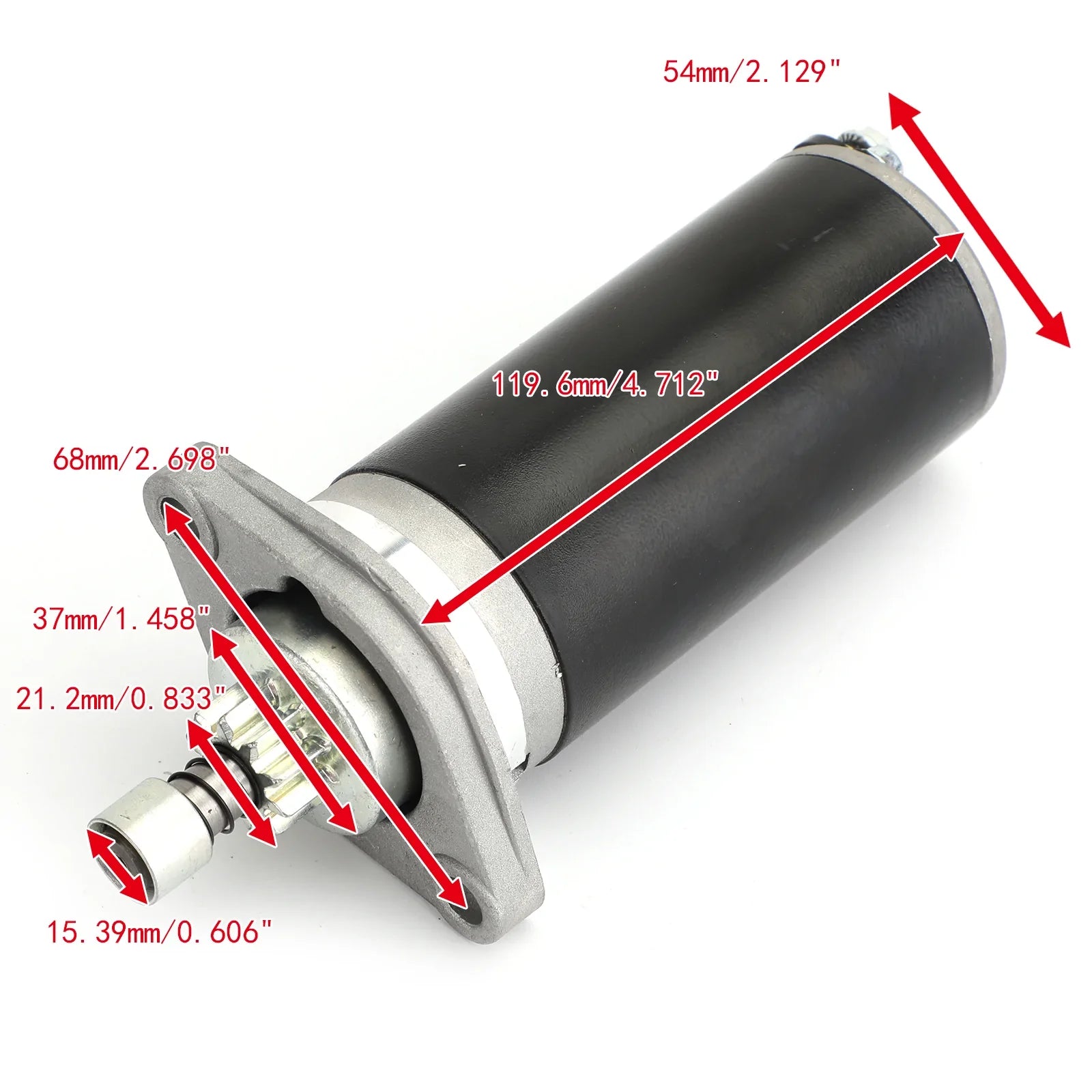 1988-2010 Yamaha Outboard Engine New Starter 25ELR 25. 25. 25. 25. 25. 25l 25ml generično