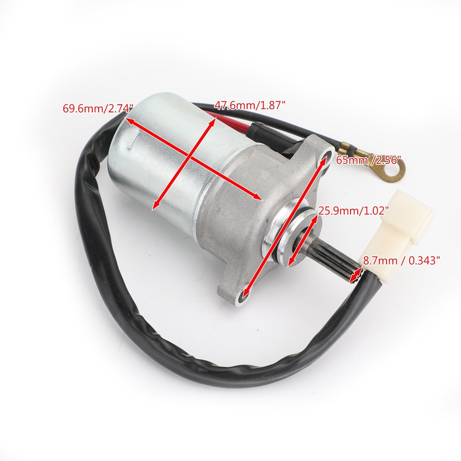 Nouveau démarreur pour Yamaha 50 C3 GIGGLE XF50 VOX XC50 Vino YN50 BX50 Scooter 04-17 générique