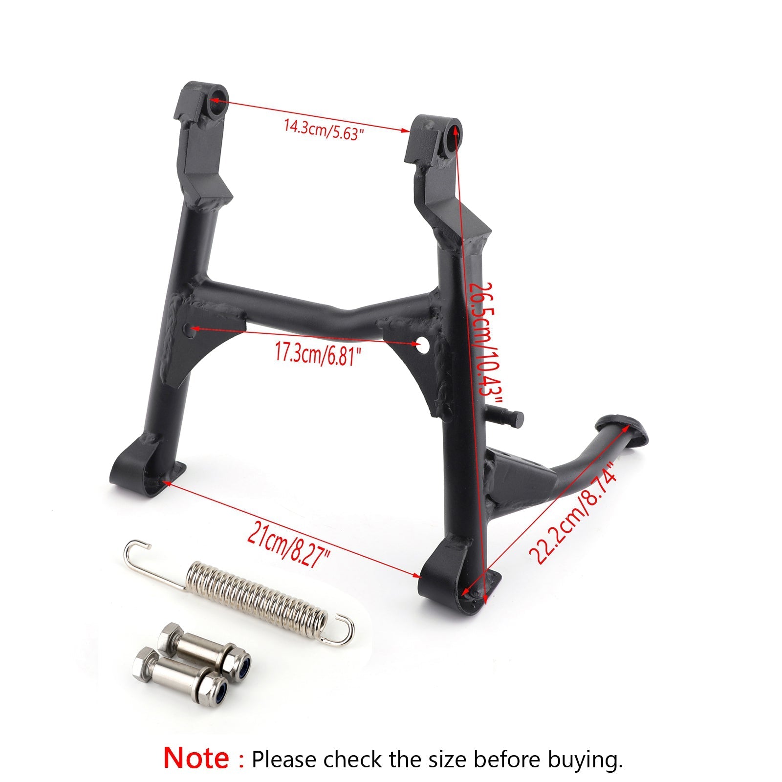 Moto Centerstand Center Kickstand Pied Béquille latérale pour Kawasaki Versys X300 17-20 Generic