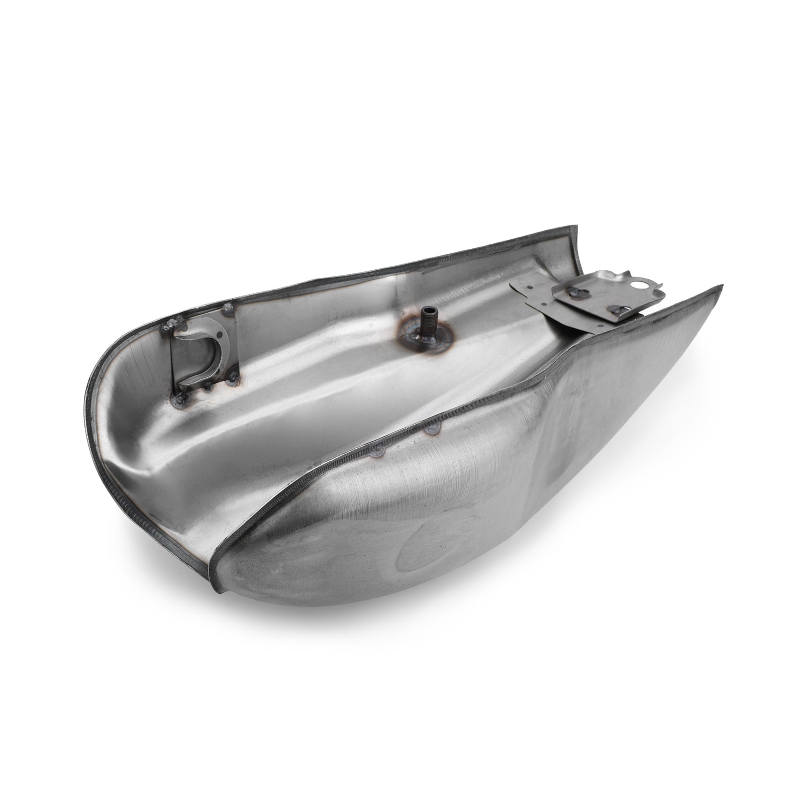 Cafe Racer Moto Gas Serbatoio Carburante Ferro 10L 2.6 Galloni Per Suzuki Yamaha Honda Generico