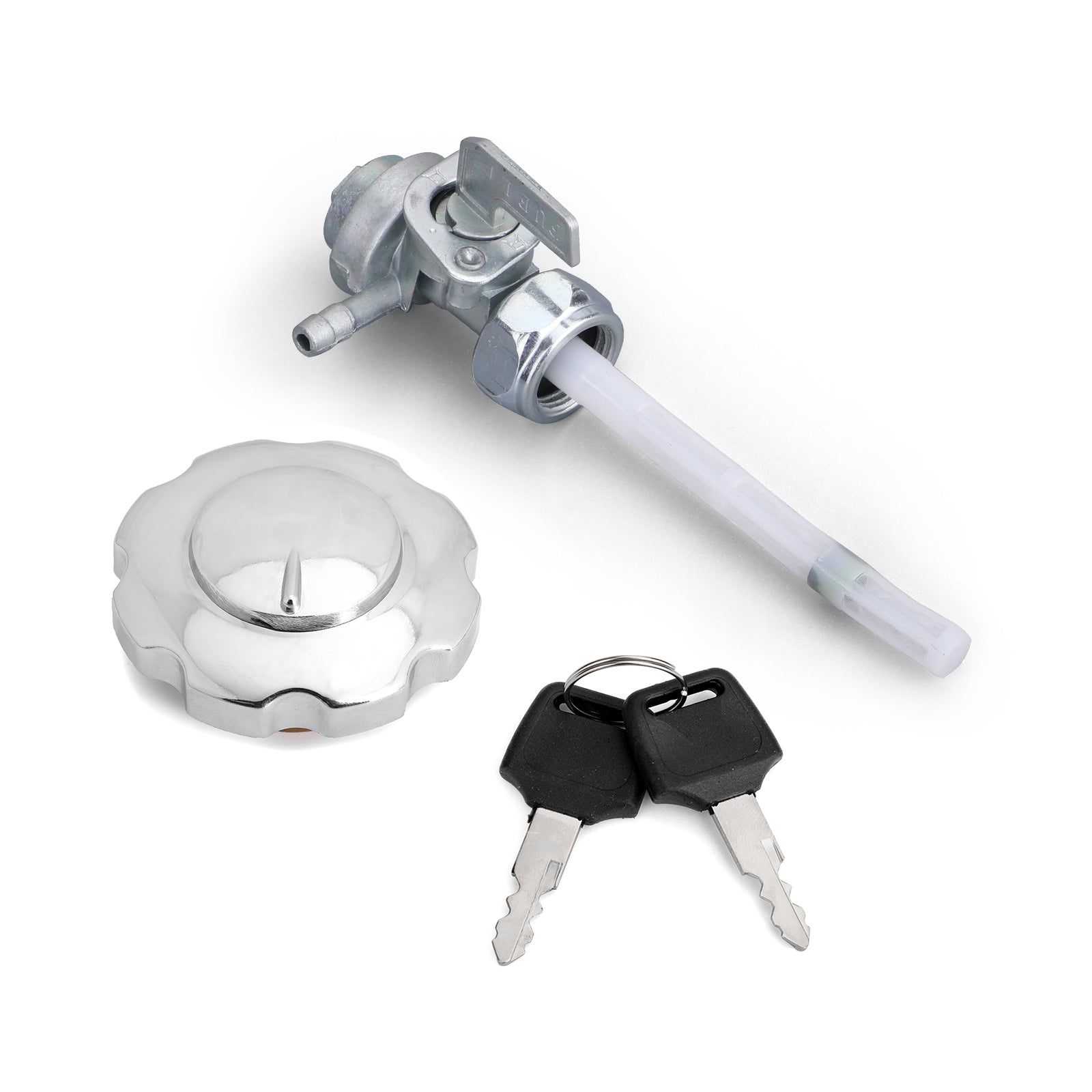 Cafe Racer Moto Gas Serbatoio Carburante Ferro 10L 2.6 Galloni Per Suzuki Yamaha Honda Generico