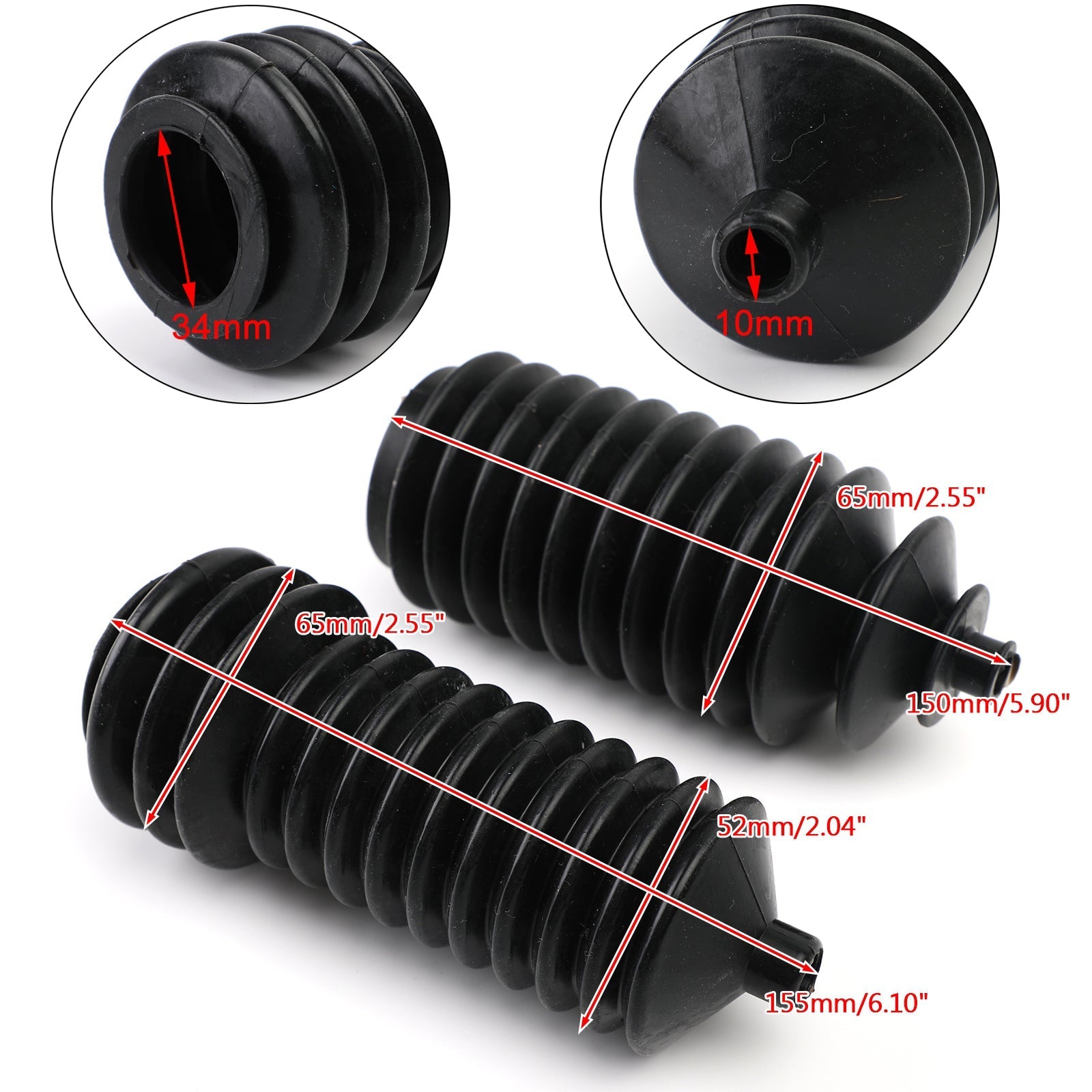 Bottes - 570 5412013 Polaris Steering 5412012 US 1000 RZR (PAIR) 800 For Rack 900 Generic