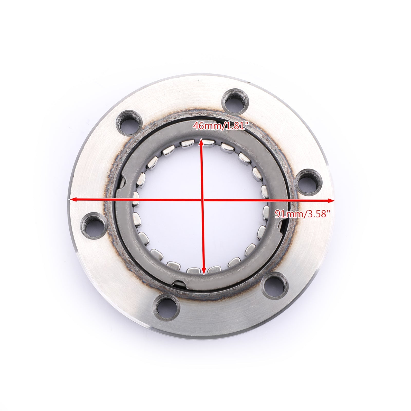 Kit de rodamientos unidireccionales de embrague de arranque para Yamaha YFM660FA Grizzly 660 Hunter genérico