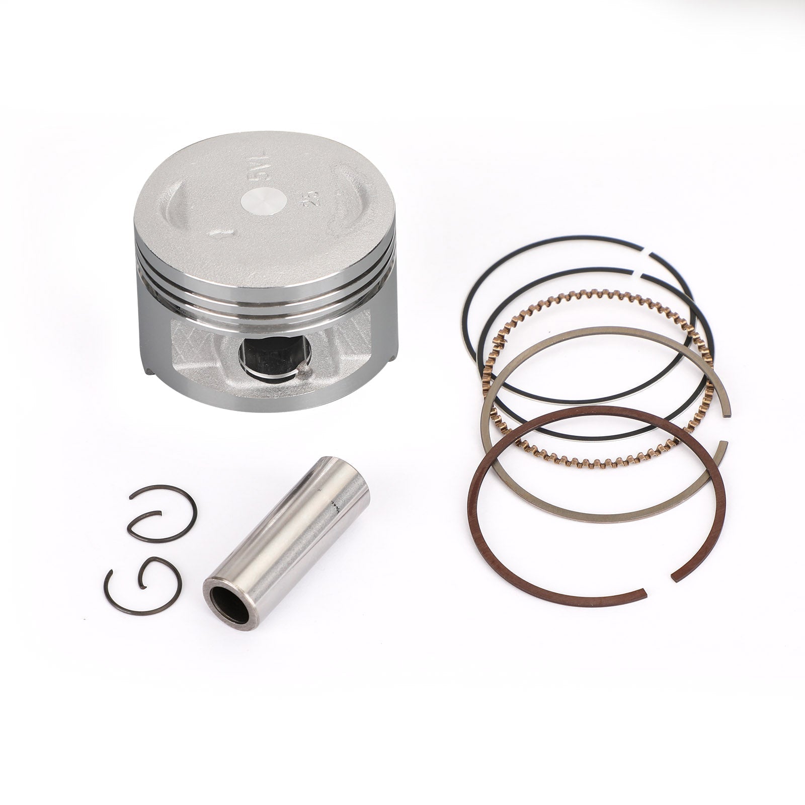 YAMAHA TTR TT-R 125 LE ES 00-07 PISTON KIT EN STD RINGEN (54 mm) 0,25 mm (54,25 mm) 0,50 mm (54,50 mm) Généric Bore-grootte