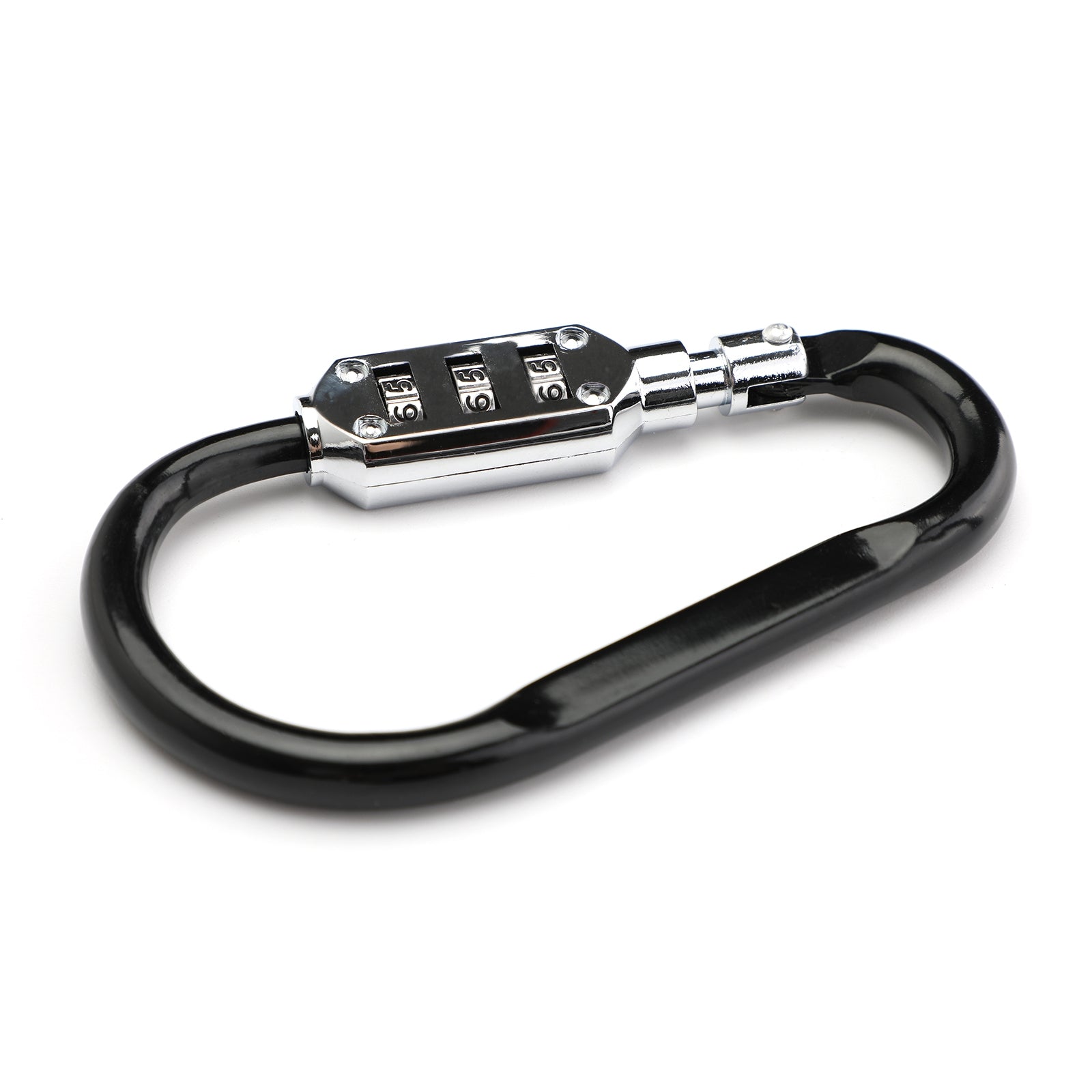 Candado para casco de motocicleta + barra en T que se adapta a manillares universales genéricos de hasta 1 1/2