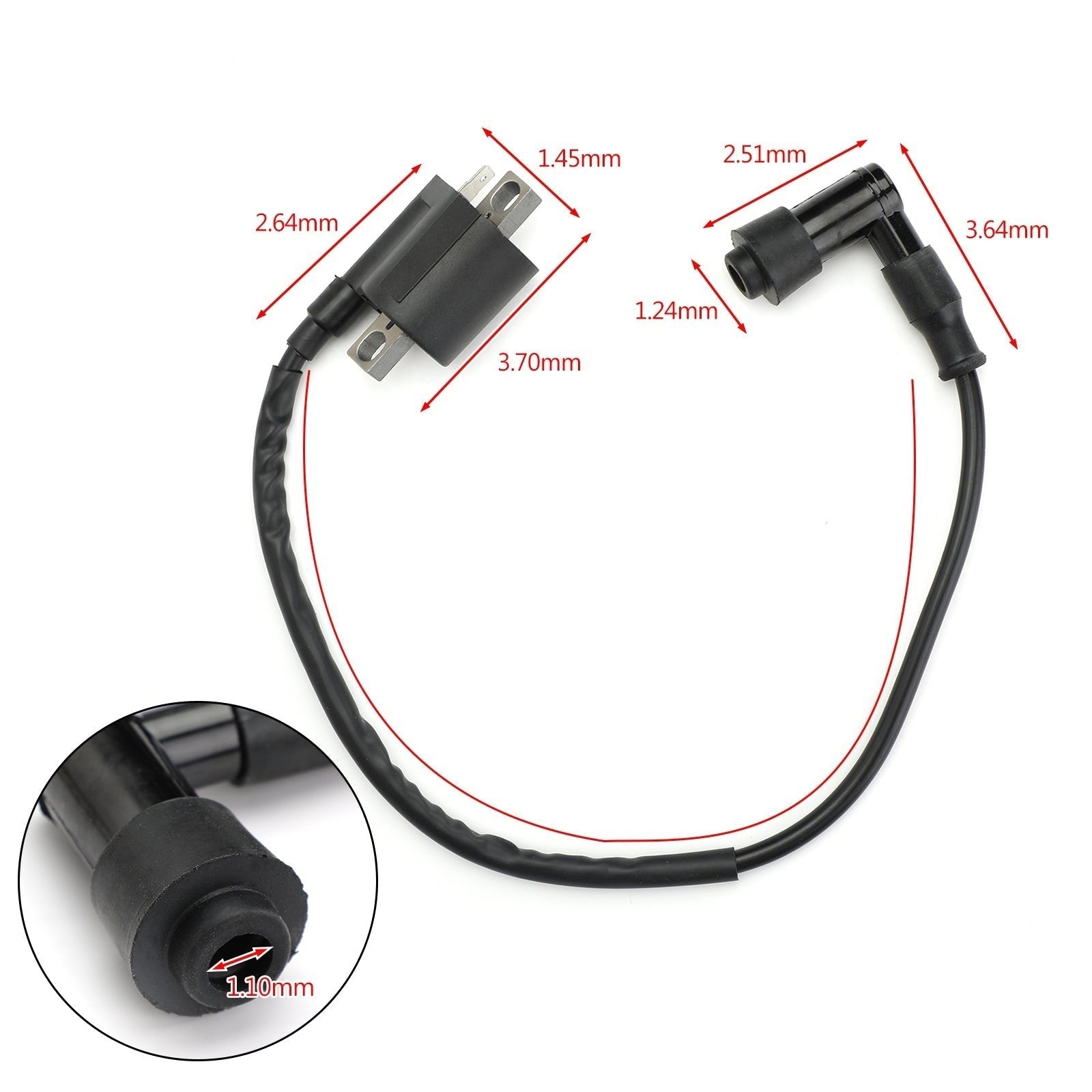 High Performance Racing Sytytyspuola Yamaha Blaster 200 YFS200 ATV 1988-06 Generic