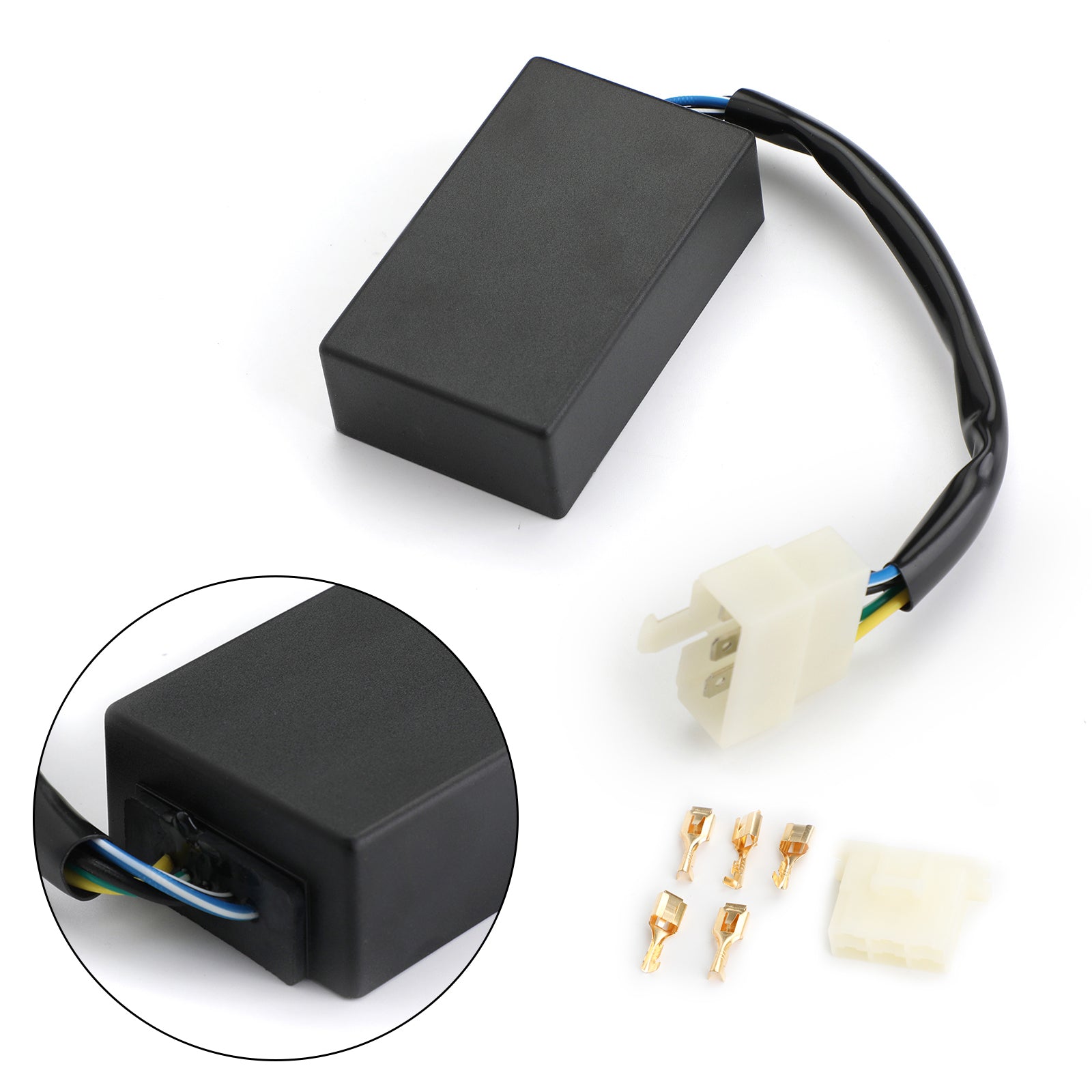 Modulo scatola CDI per Kawasaki Bayou 300 KLF300 KLT200 KLT250 KZ250 250 CSR LTD 86 Generico