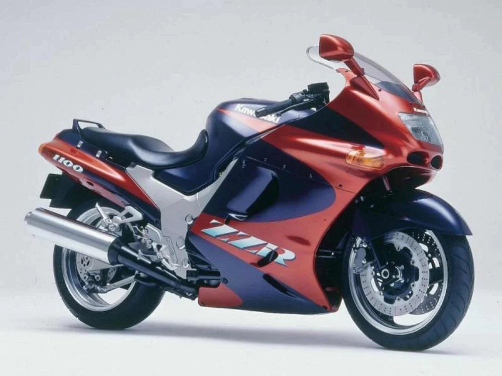 Amotopart Kawasaki ZZR1100 1993-2003 kunststof kuipwerkset