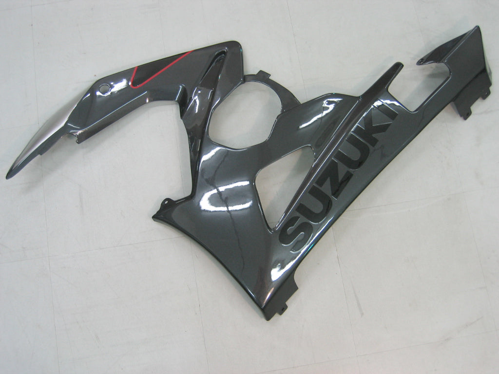 Carene Amotopart 2005-2006 Suzuki GSXR 1000 Argento e Nero GSXR Generico