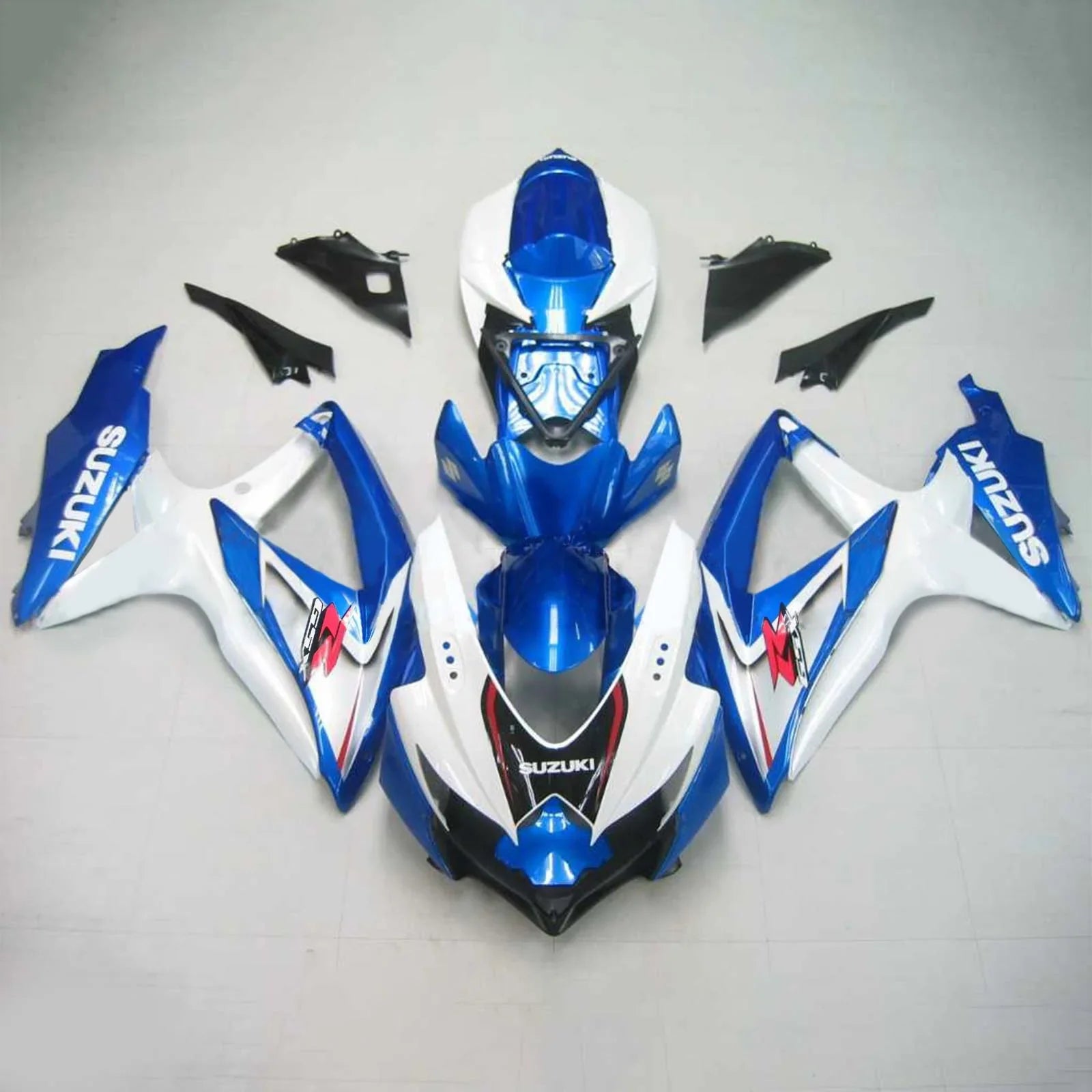 Amotopart Suzuki GSXR 600/750 2008-2010 kit di plastica BODE BODE ABS K8