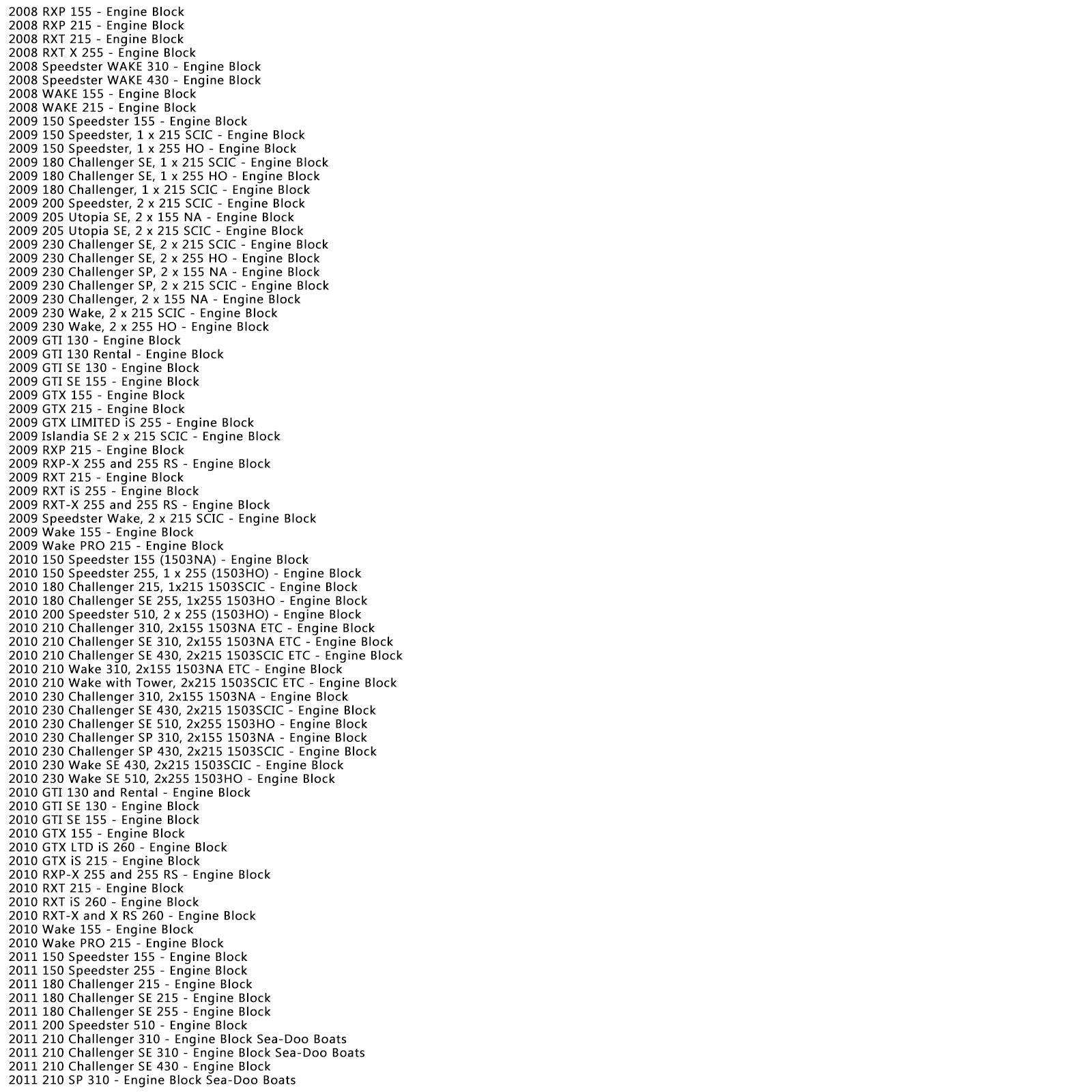 Sensore pressione olio per Sea Doo 4-TEC RXT-X GTX GTR GTI RXP RXT 420856533 generico