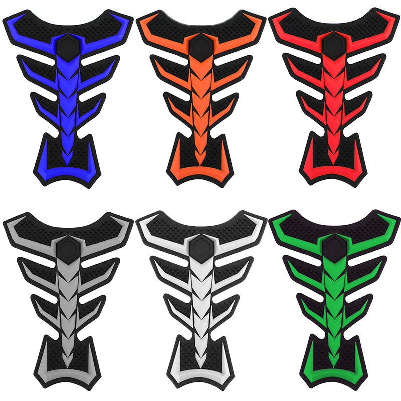 Moto Vélo Caoutchouc Réservoir Pad Gaz Protecteur Autocollant Couverture Fish Bone Pad Générique