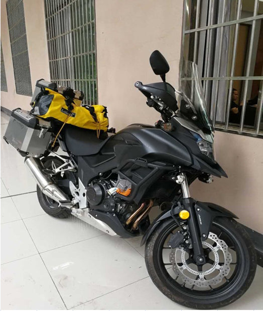 Paramani moto Paramani con inserto in alluminio per Honda CB500X 2013-2017 generico