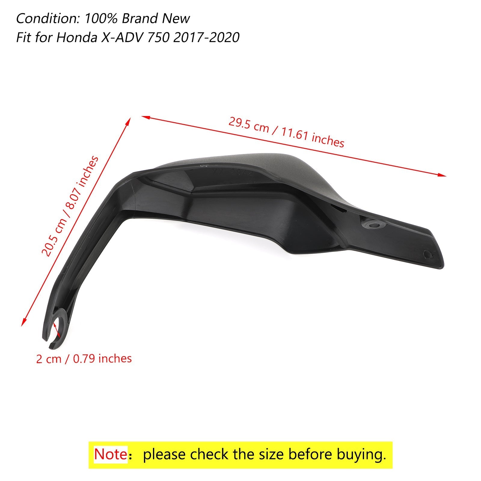 Protettore del manubrio motociclistico per Honda X-ADV 750 2017-2020 Generico