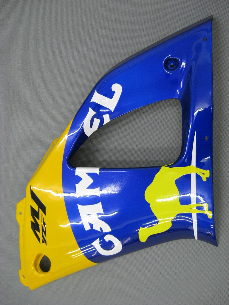 Carénages Amotopart 2000-2001 Yamaha YZF-R1 Jaune Bleu No.46 Camel Generic