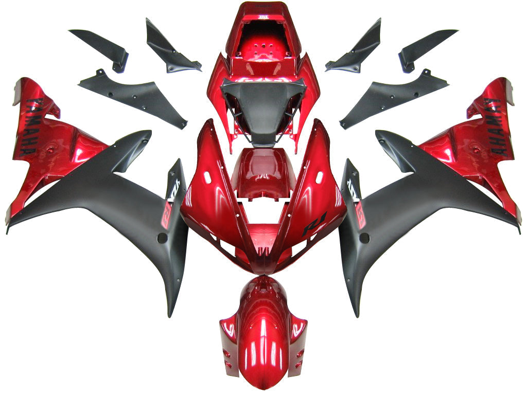 Trgi Amotopart 2002-2003 Yamaha YZF-R1 Rouge Noir R1 generic