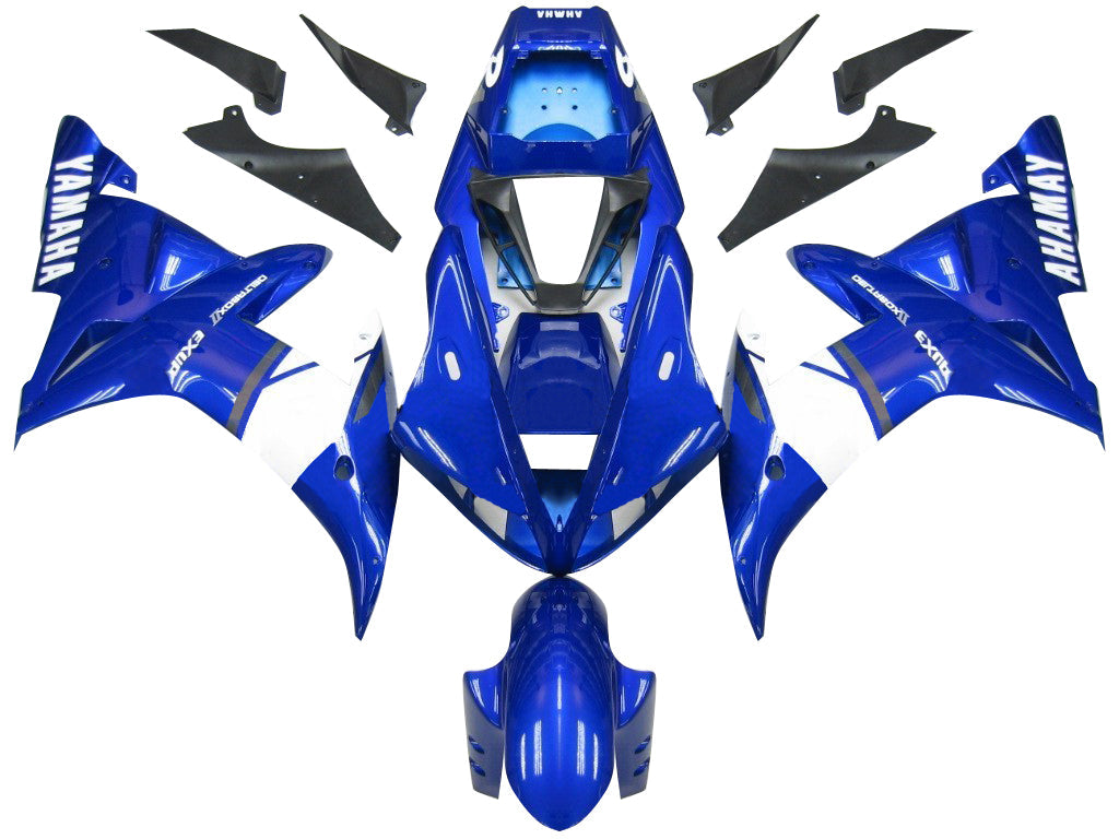For YZF 1000 R1 2002-2003 Bodywork Fairing Blue ABS Injection Molded Plastics Set