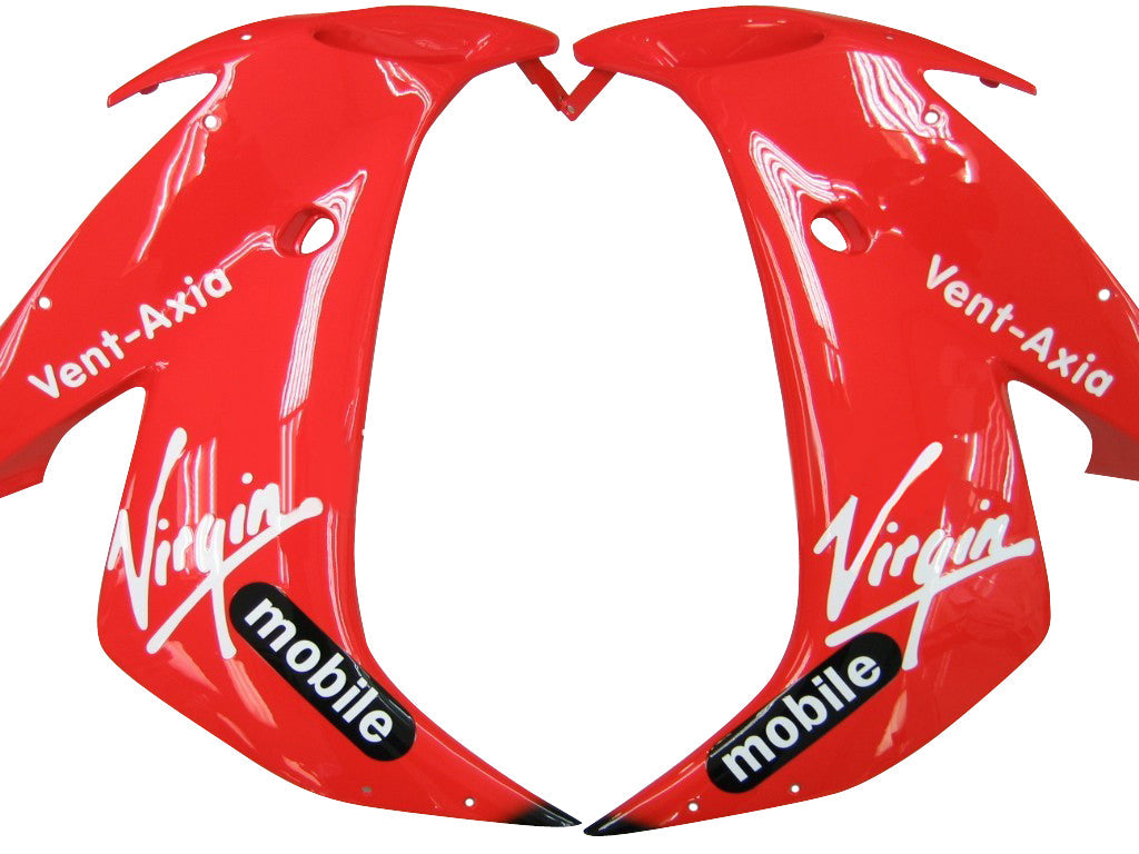 Amotopart Charenages 2004-2006 Yamaha YZF-R1 Rouge Noir Virgin Mobile Generic