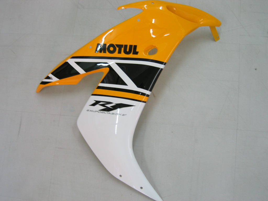 Carénages Amotopart 2004-2006 Yamaha YZF-R1 Jaune Noir Motul Generic