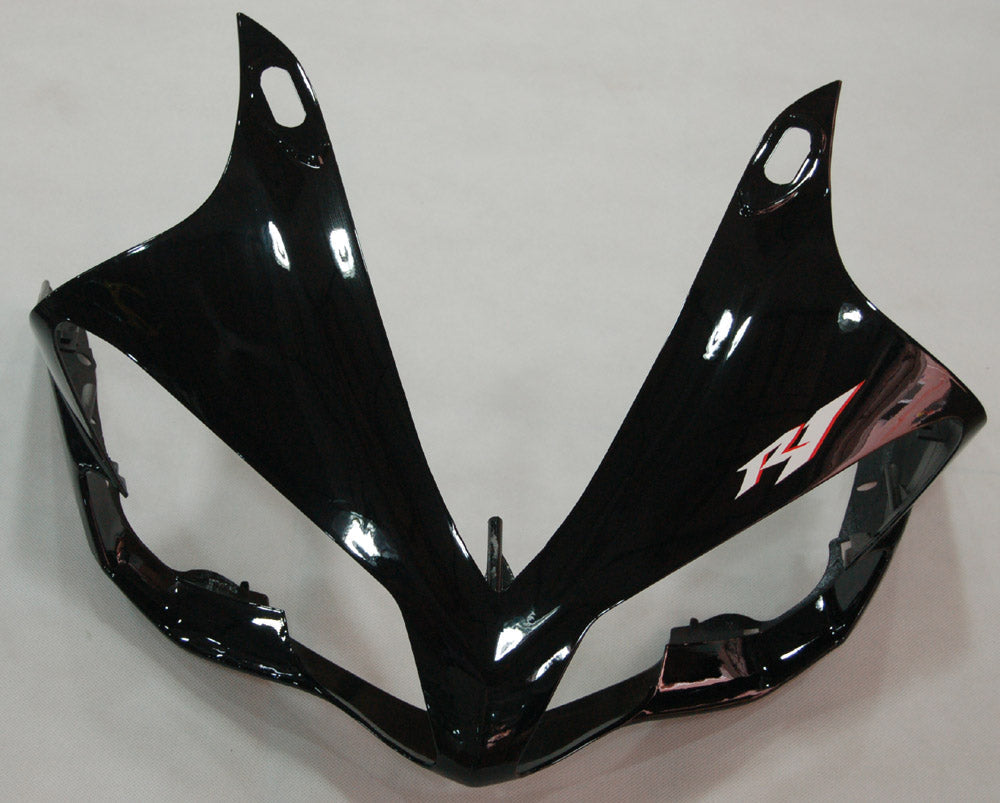 Amotopart stroomlijnkappen 2007-2008 Yamaha YZF-R1 geheel zwart R1 generiek