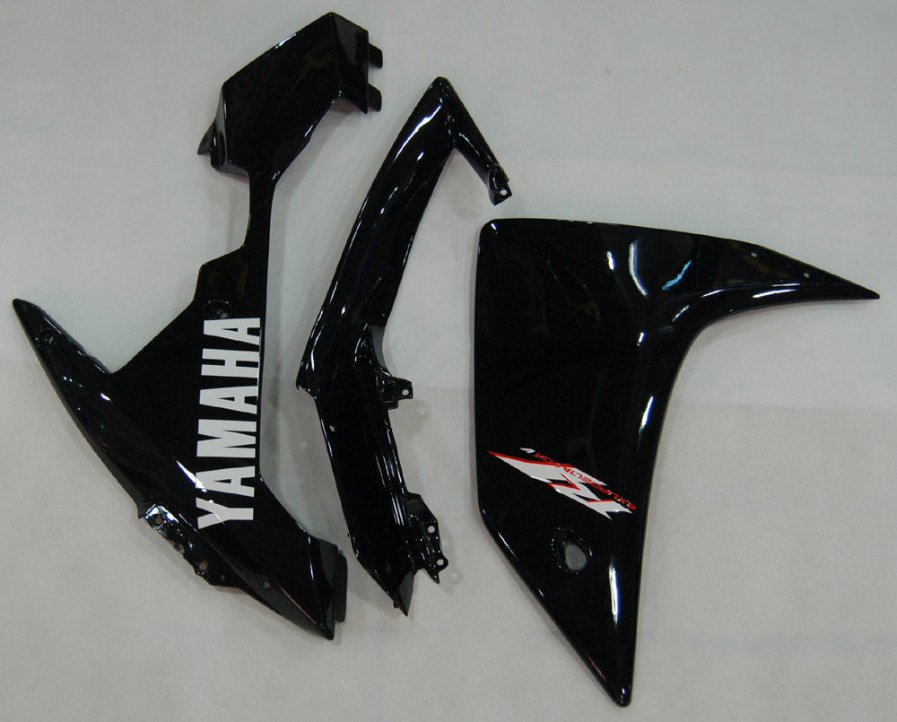 Amotopart stroomlijnkappen 2007-2008 Yamaha YZF-R1 geheel zwart R1 generiek