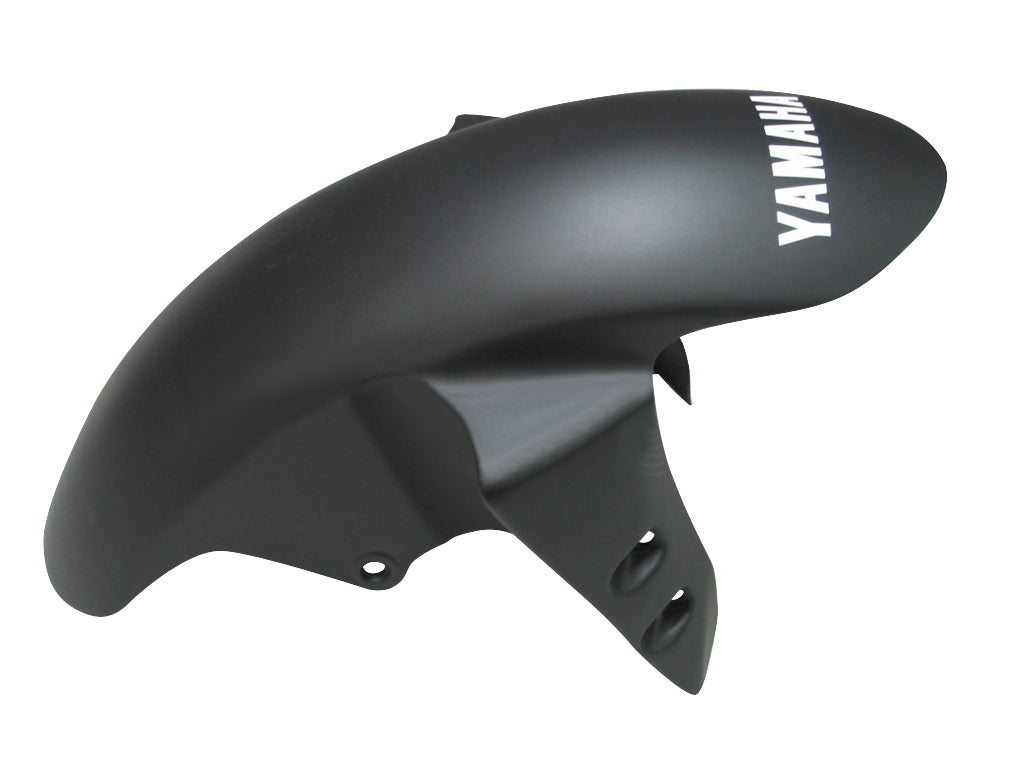 Amotopart stroomlijnkappen 2007-2008 Yamaha YZF-R1 zwart mat en rode vlam R1 generiek