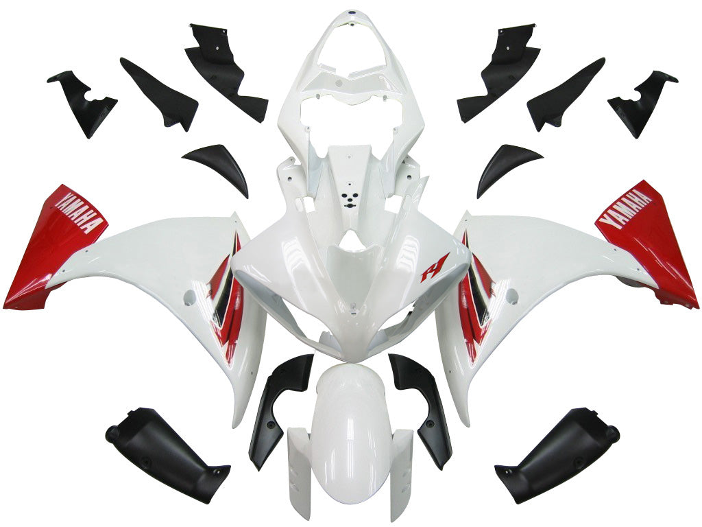 Owiewki Amotopart 2009-2011 Yamaha YZF-R1 Biało-Czerwone R1 Generic