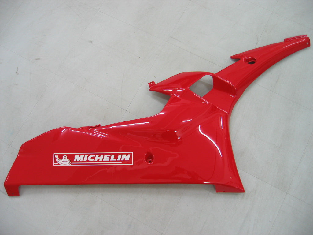 Amotopart stroomlijnkappen 2006-2007 Yamaha YZF-R6 Wit Rood Michelin R6 Generiek