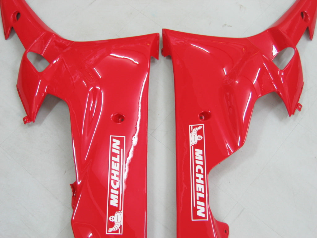 Amotopart stroomlijnkappen 2006-2007 Yamaha YZF-R6 Wit Rood Michelin R6 Generiek