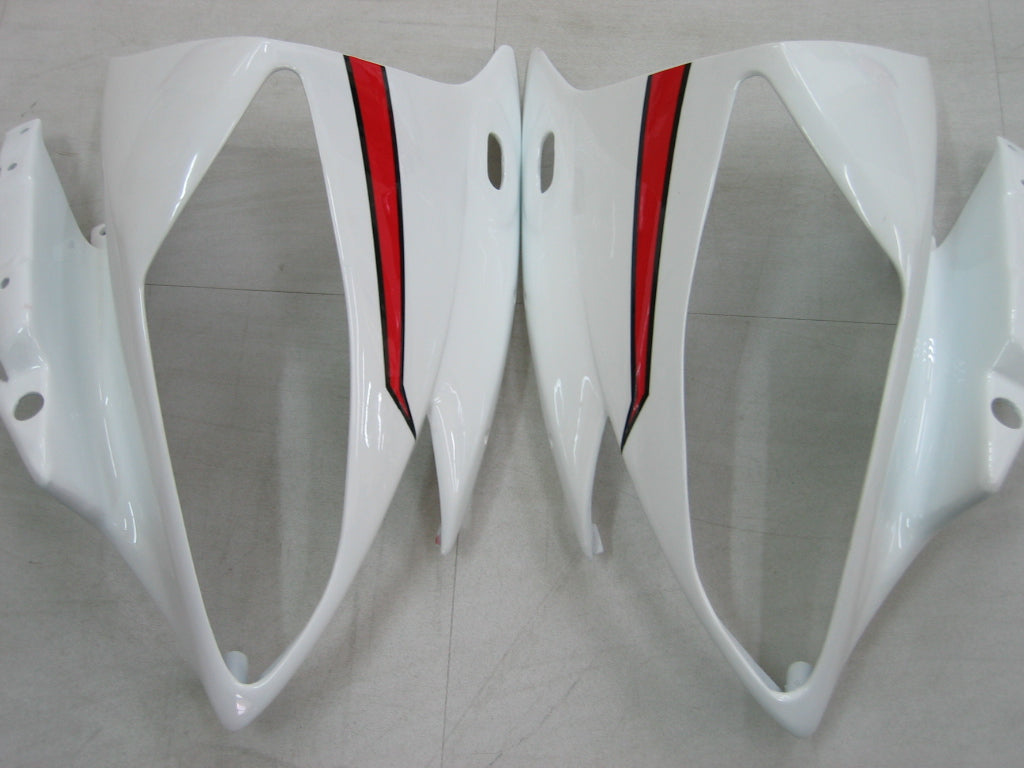 Carenados Amotopart 2006-2007 Yamaha YZF-R6 Blanco Rojo Michelin R6 Genérico