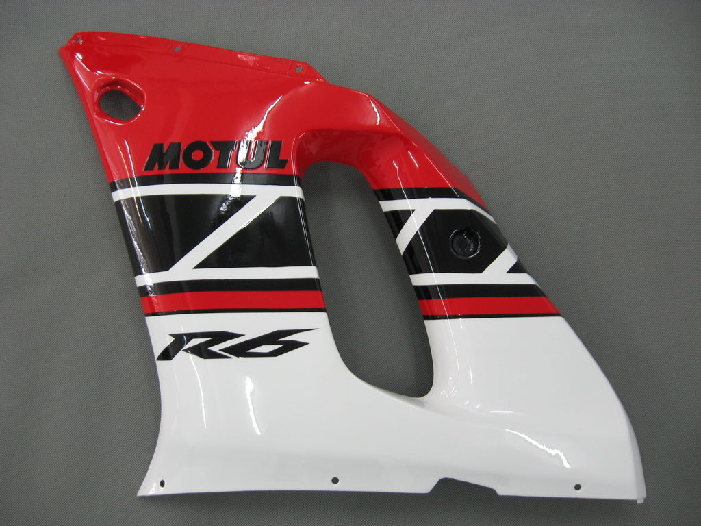 Ranges Amotopart 1998-2002 Yamaha YZF-R6 Rouge Blanc Noir R6 generic