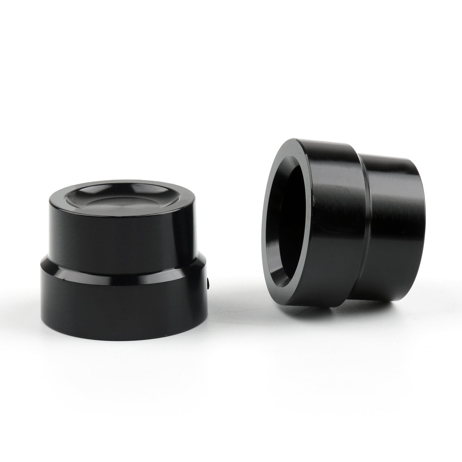 Dado dei tappi di copertura dell'asse anteriore per Harley Sportster XL 883 1200 Nero generico