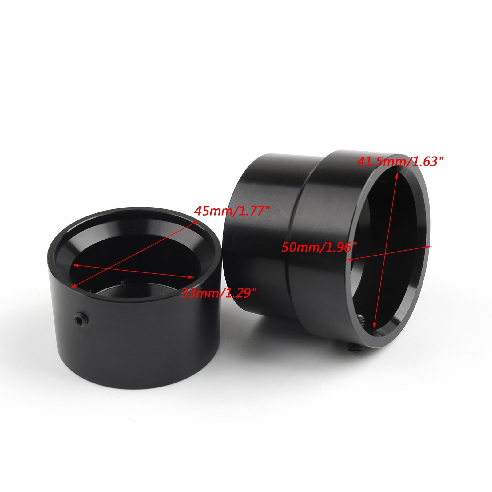 Achteraskapmoer voor Harley Sportster XL 883 1200 Generic Zwart