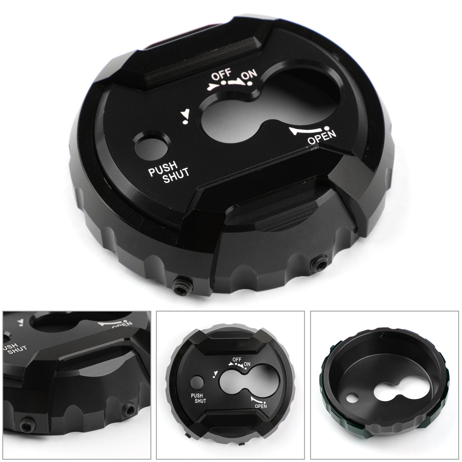 Compatibile con Yamaha Nmax 155 16-17 Switching Interruttore al tasto di accensione della moto generica