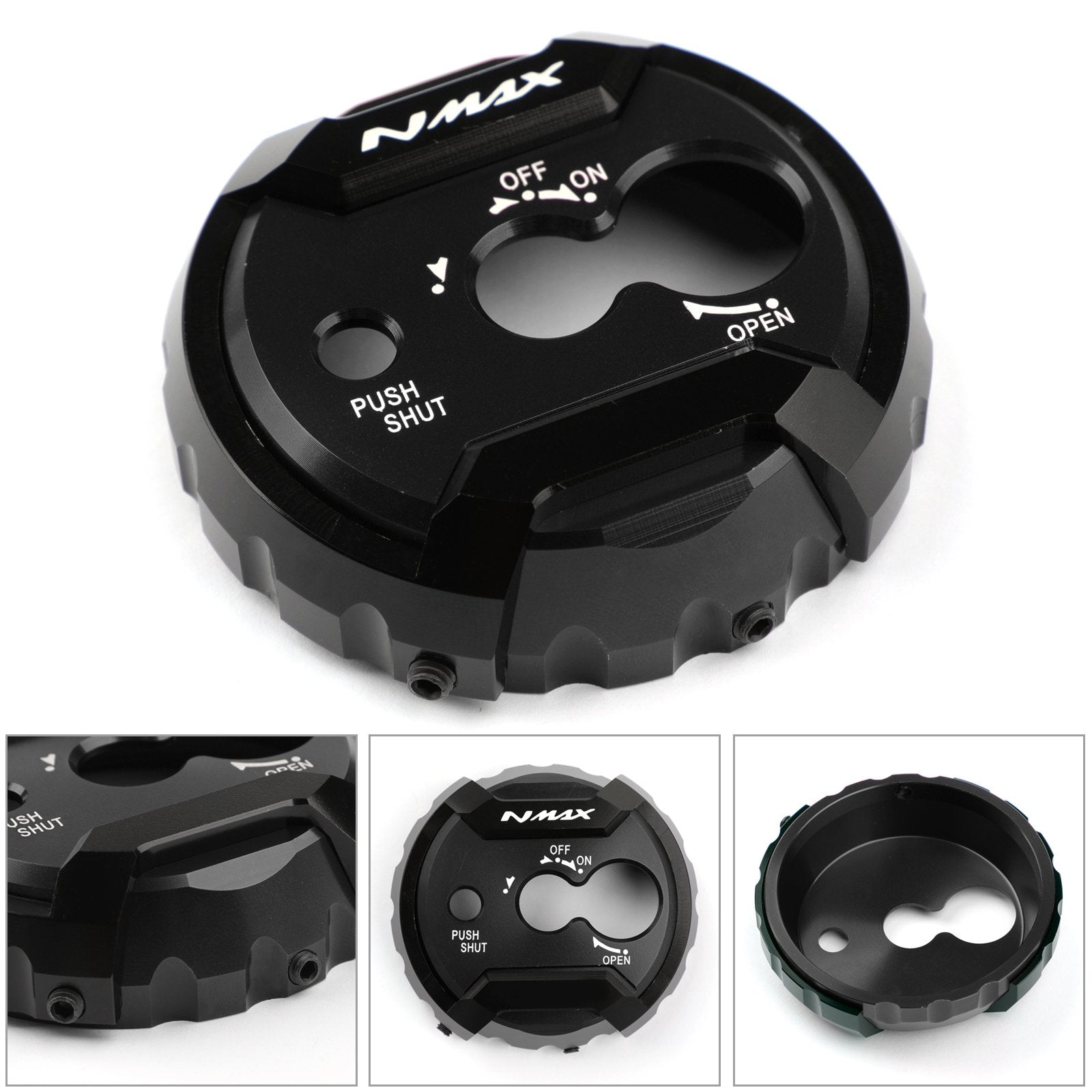 Compatibile con Yamaha Nmax 155 16-17 Switching Interruttore al tasto di accensione della moto generica