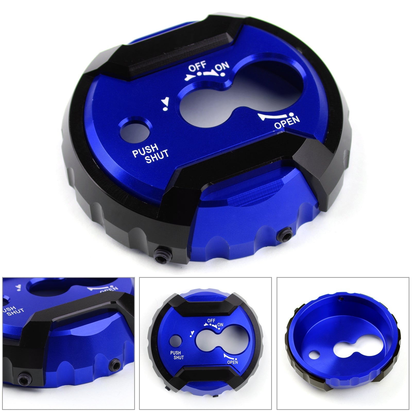 Compatibile con Yamaha Nmax 155 16-17 Switching Interruttore al tasto di accensione della moto generica