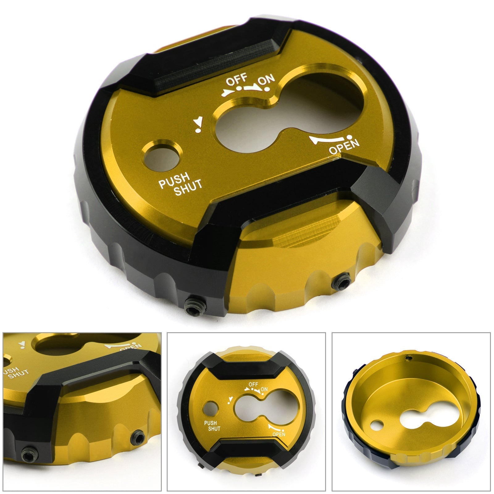 Compatibile con Yamaha Nmax 155 16-17 Switching Interruttore al tasto di accensione della moto generica