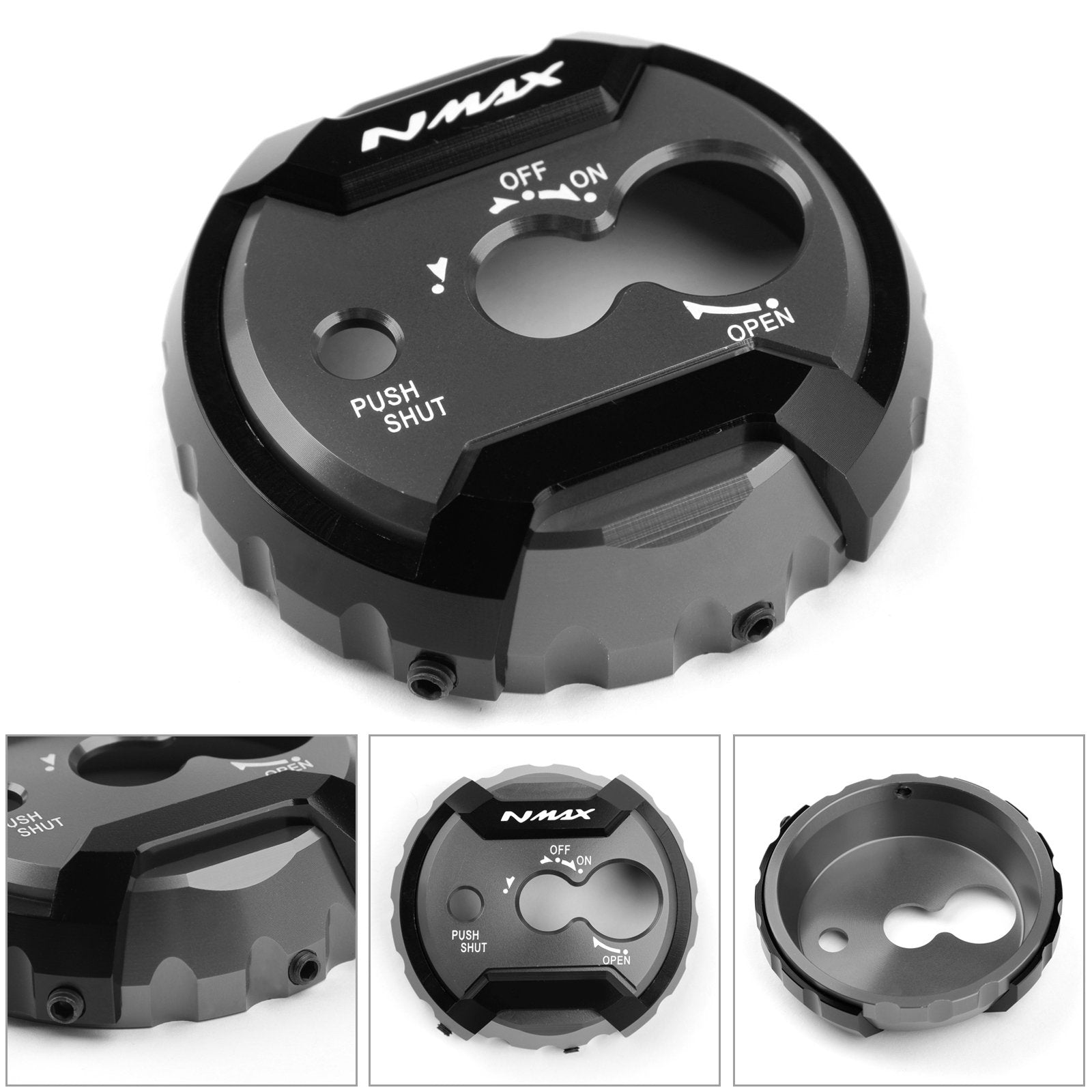 Compatibile con Yamaha Nmax 155 16-17 Switching Interruttore al tasto di accensione della moto generica