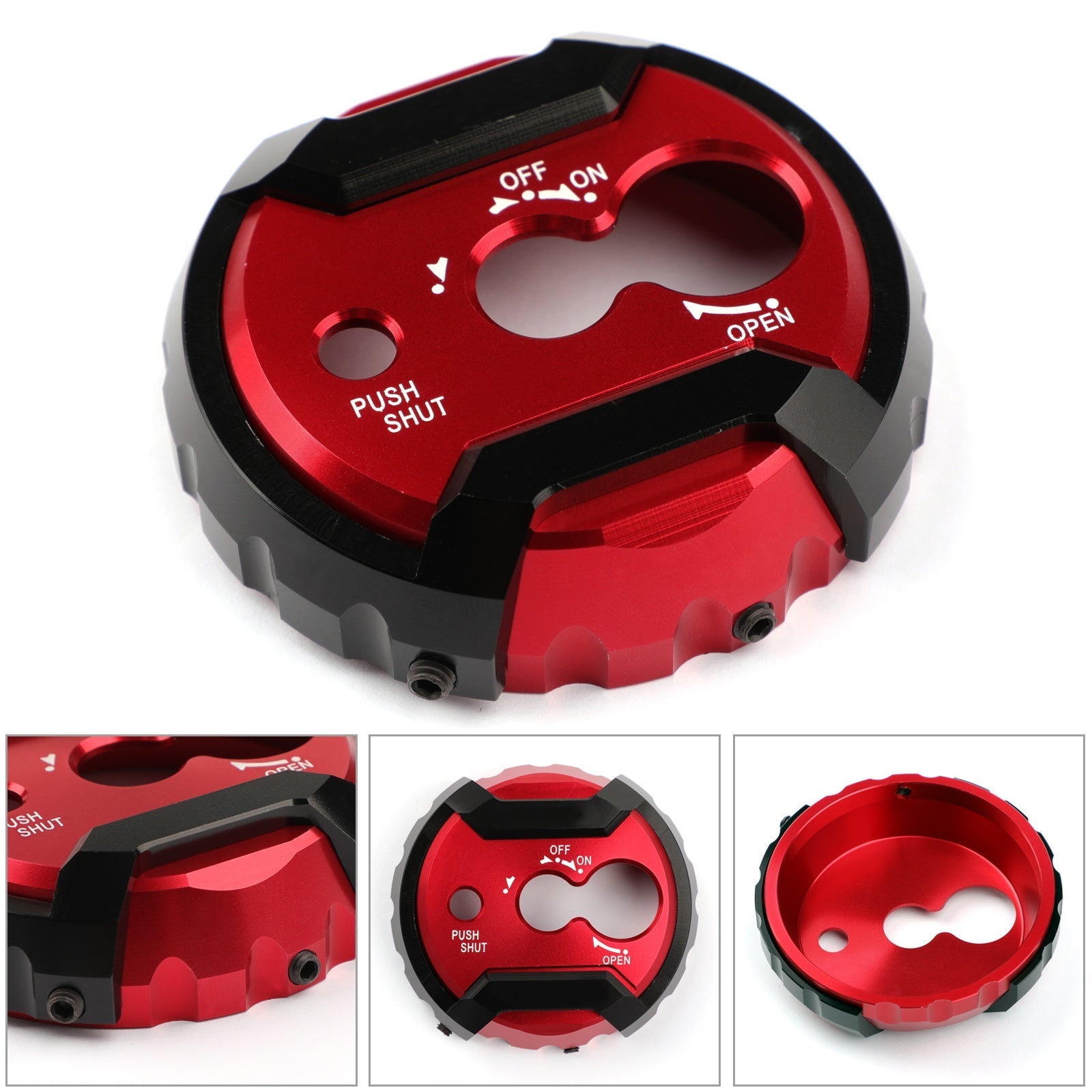 Compatibile con Yamaha Nmax 155 16-17 Switching Interruttore al tasto di accensione della moto generica