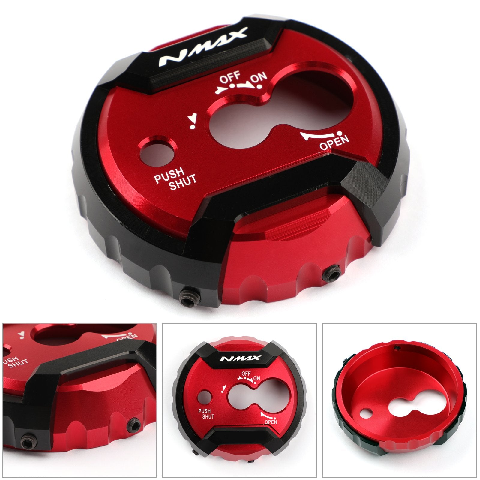 Compatibile con Yamaha Nmax 155 16-17 Switching Interruttore al tasto di accensione della moto generica