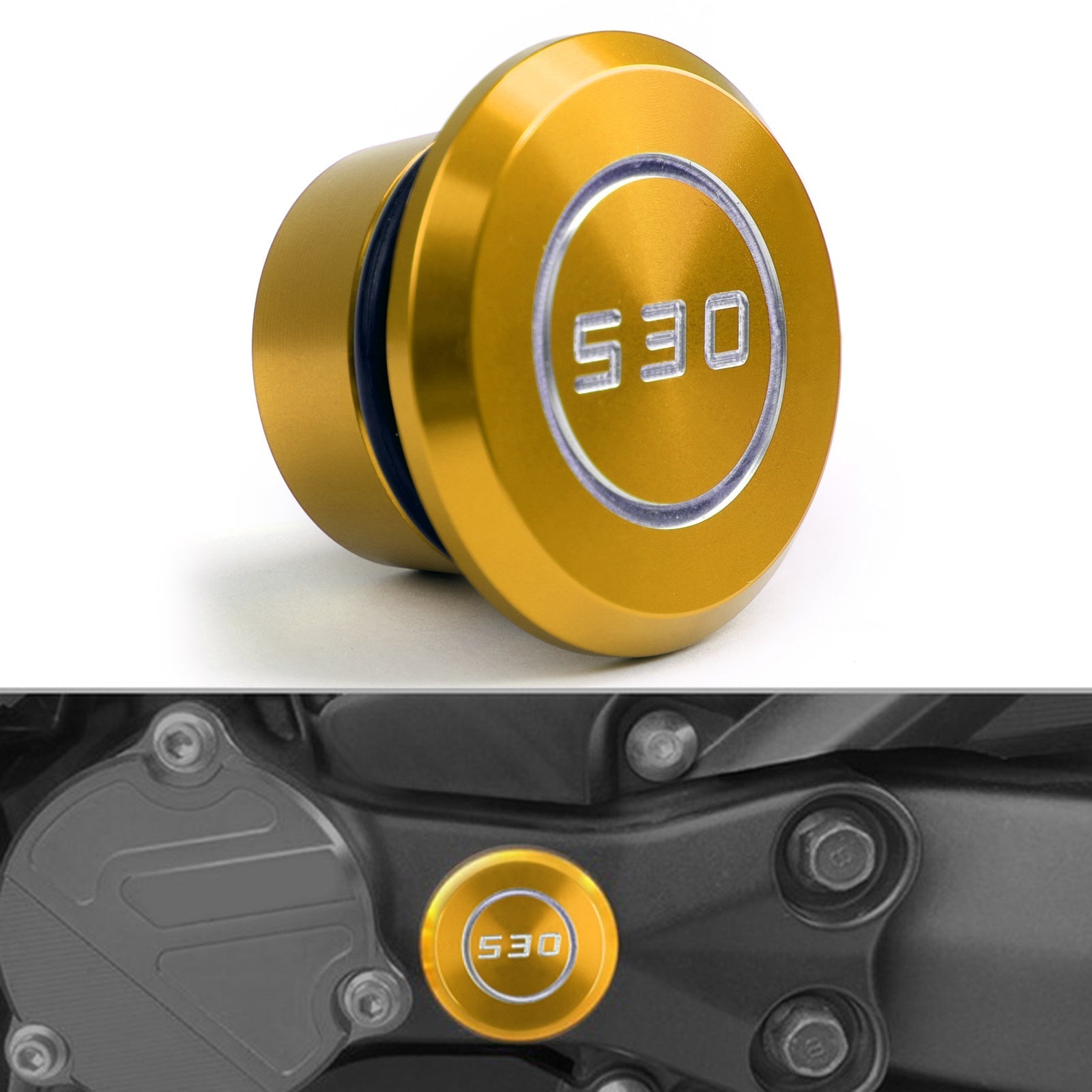 Couvercle de trou de cadre de moto CNC de protection pour Yamaha T-max Tmax 530 2005-2016 générique