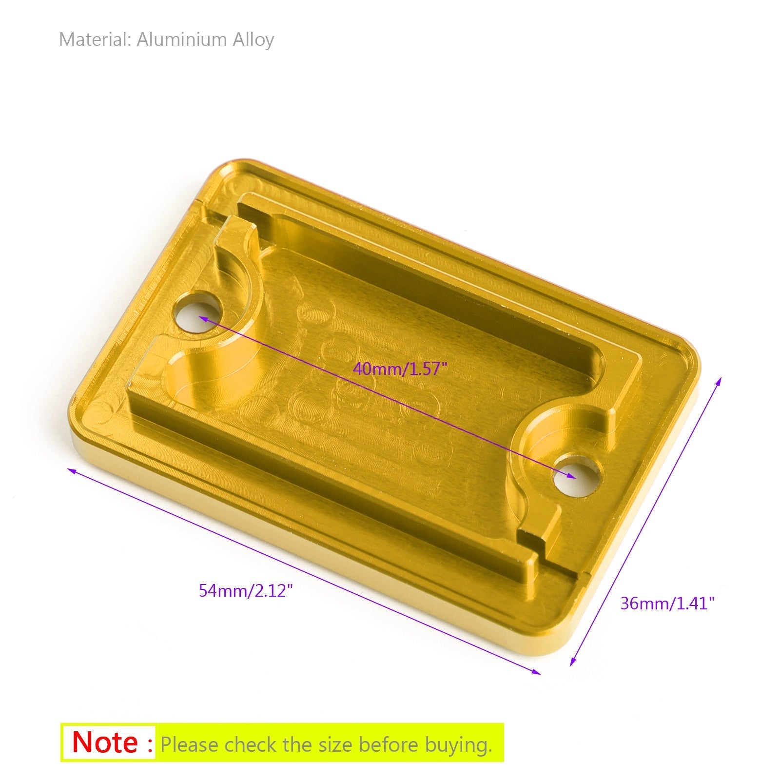 Tappo di serbatoio del liquido freno anteriore/posteriore CNC per Honda CRF1000L Africa Twin CRF250 Generico