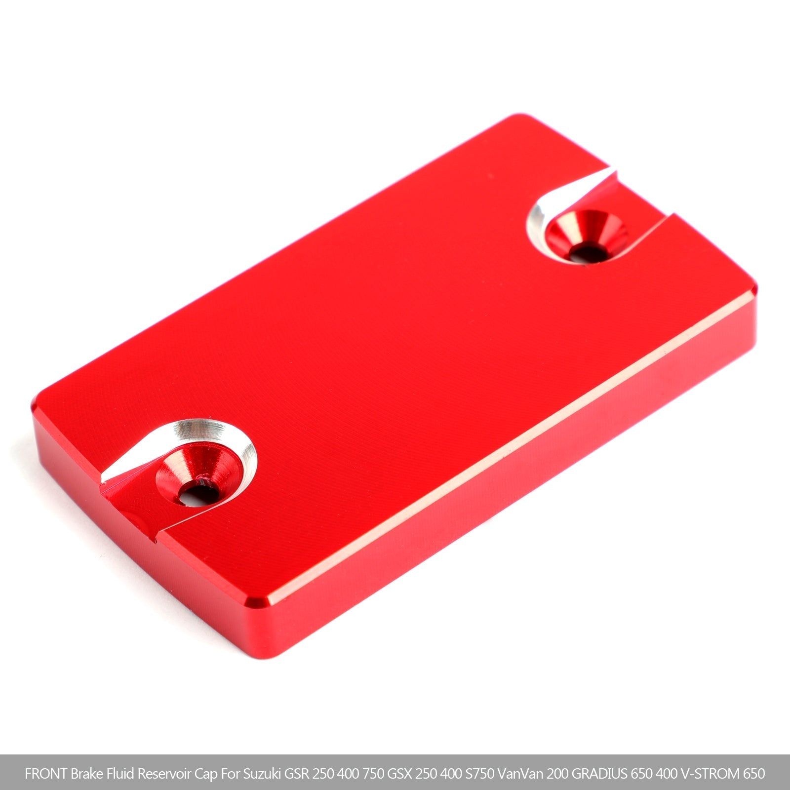 Bouchon de réservoir de liquide de frein avant CNC pour Suzuki GSR 250/400/750 06-17 GSX250R générique